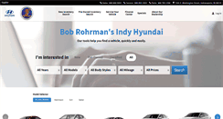Desktop Screenshot of indyhyundai.com